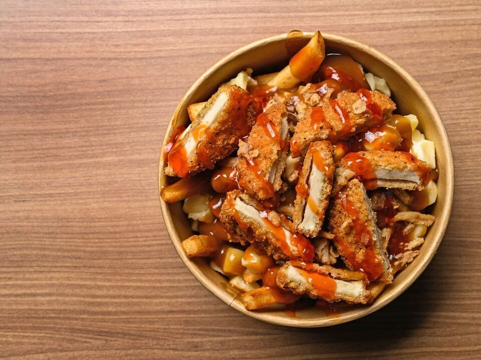 Poutine poulet